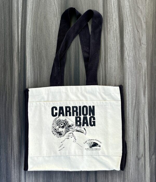 Carrion bag with black handles