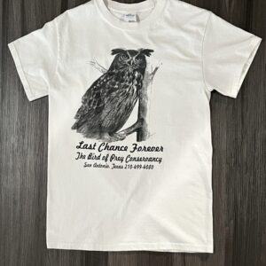 Great Horned Owl white shirt