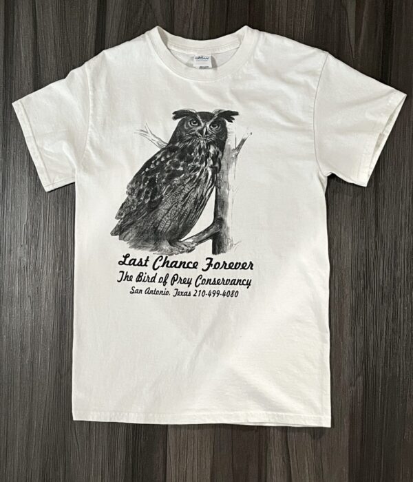 Great Horned Owl white shirt