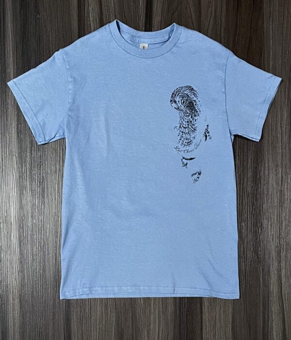 Light Blue Screech Owl Shirt