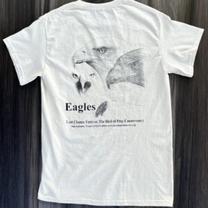 Back of three eagles shirt