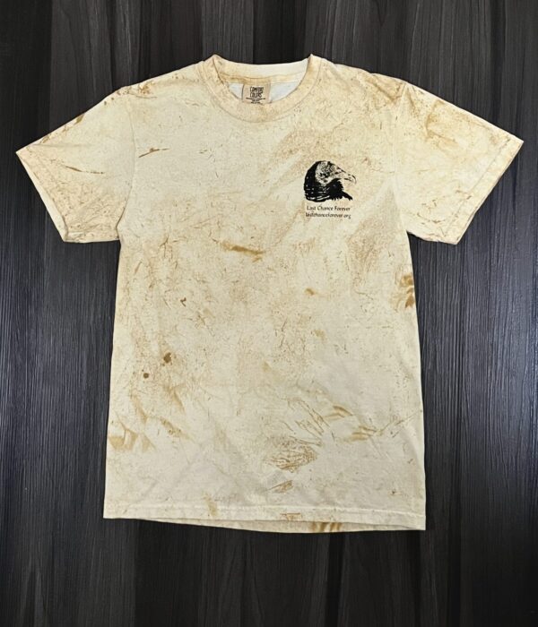 Front of Yellow Vulture Vomit Shirt